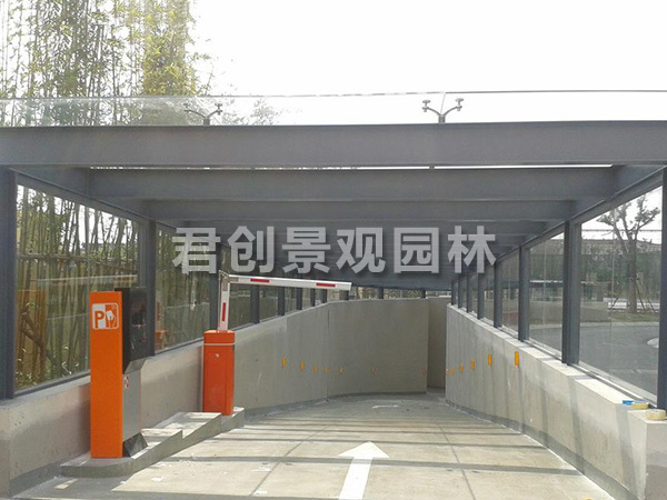 地下车库出入口雨棚
