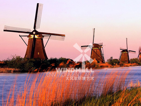 荷兰风车生产厂家浅谈荷兰景观 荷兰风车生产厂家浅谈荷兰景观